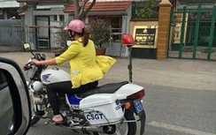 Cô gái đi dép lê lái xe đặc chủng CSGT Hải Phòng là ai?